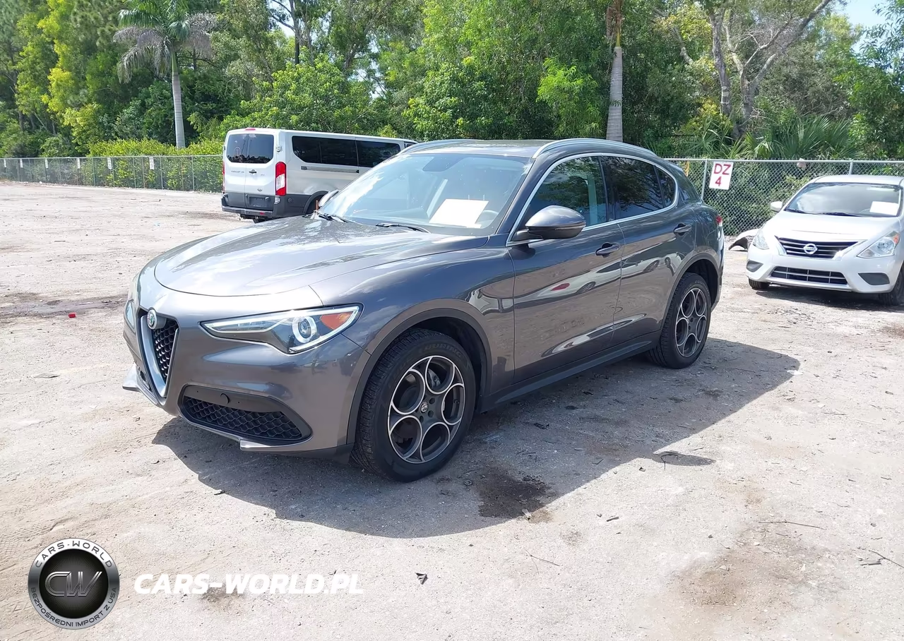 2018 Alfa Romeo Stelvio Awd VIN:ZASFAKAN3J7B60256 - 2