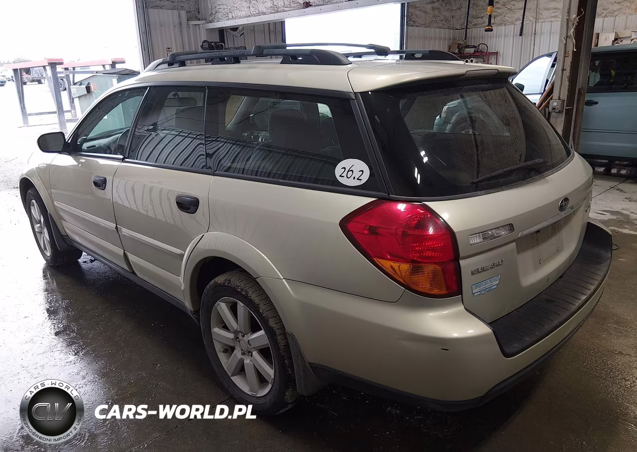 2007 Subaru Outback 2.5I VIN:4S4BP61C077328967 - 3