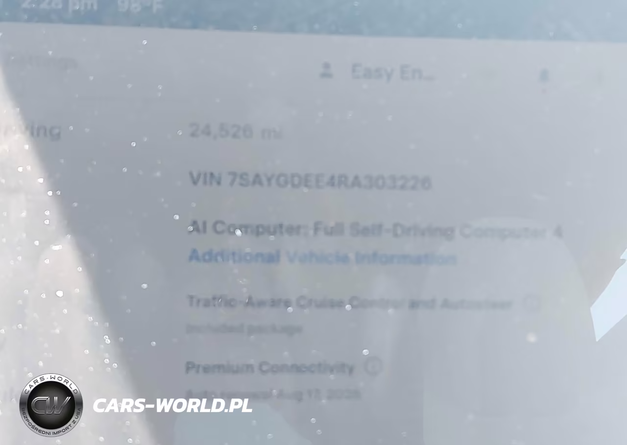 2024 Tesla Model Y Long Range Dual Motor All-Wheel Drive VIN:7SAYGDEE4RA303226 - 14