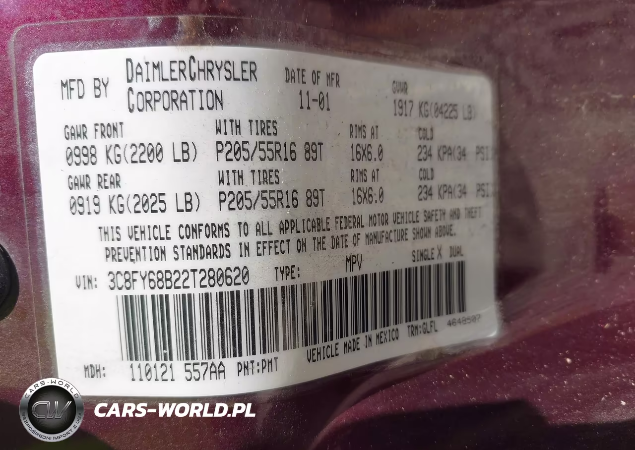 2002 Chrysler Pt Cruiser Limited VIN:3C8FY68B22T280620 - 9