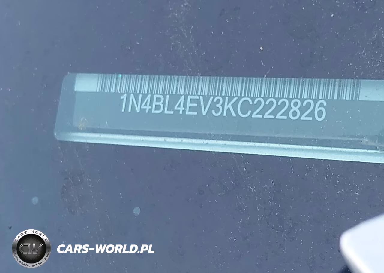 2019 Nissan Altima 2.5 Sl VIN:1N4BL4EV3KC222826 - 9