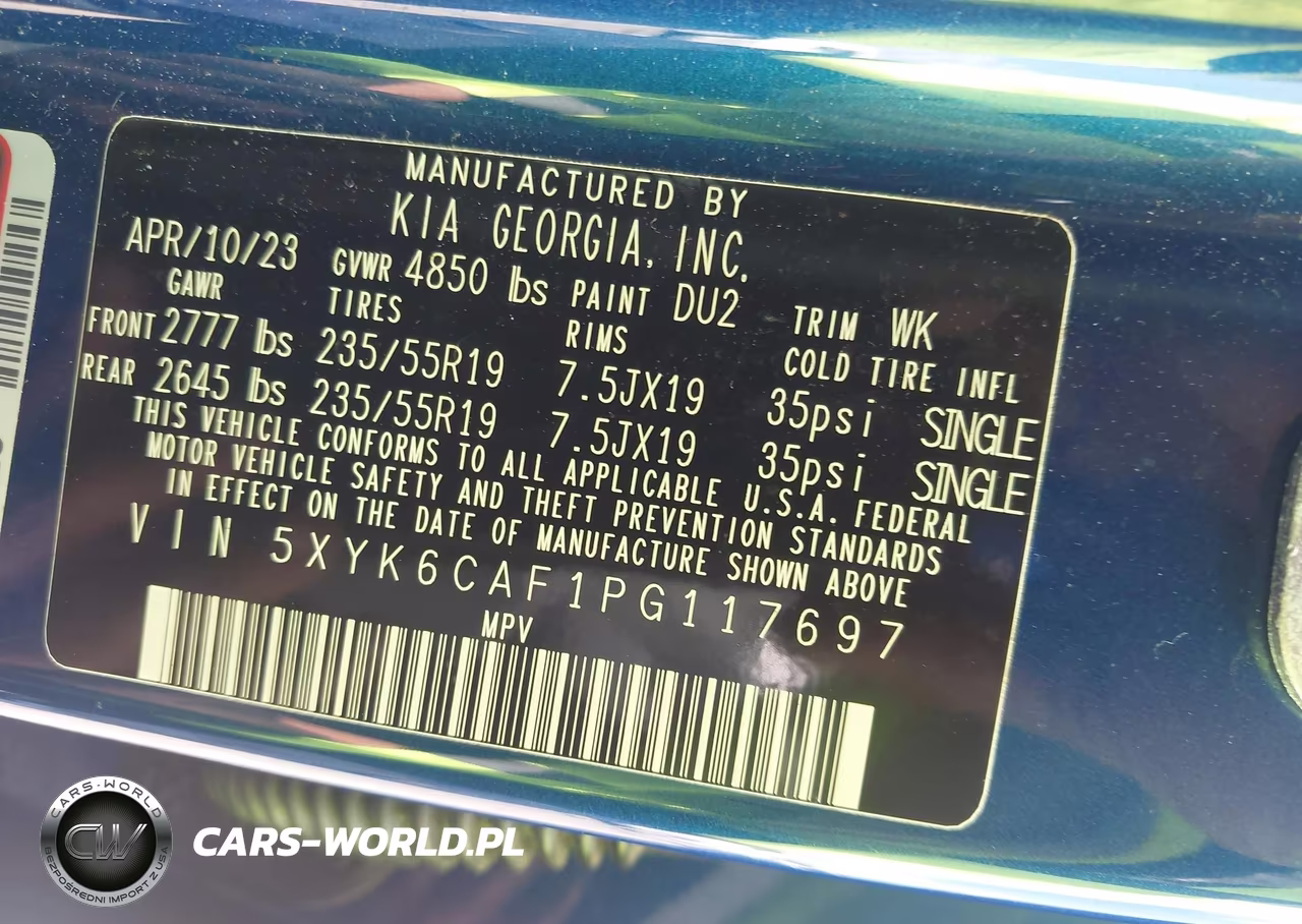 2023 Kia Sportage X-Line VIN:5XYK6CAF1PG117697 - 9