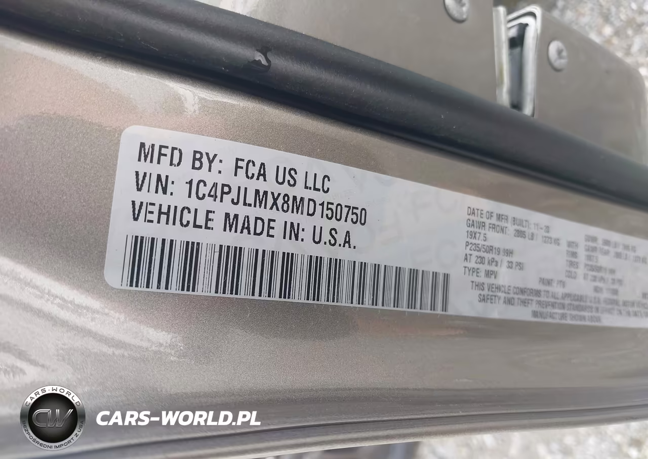 2021 Jeep Cherokee 80Th Anniversary Fwd VIN:1C4PJLMX8MD150750 - 9