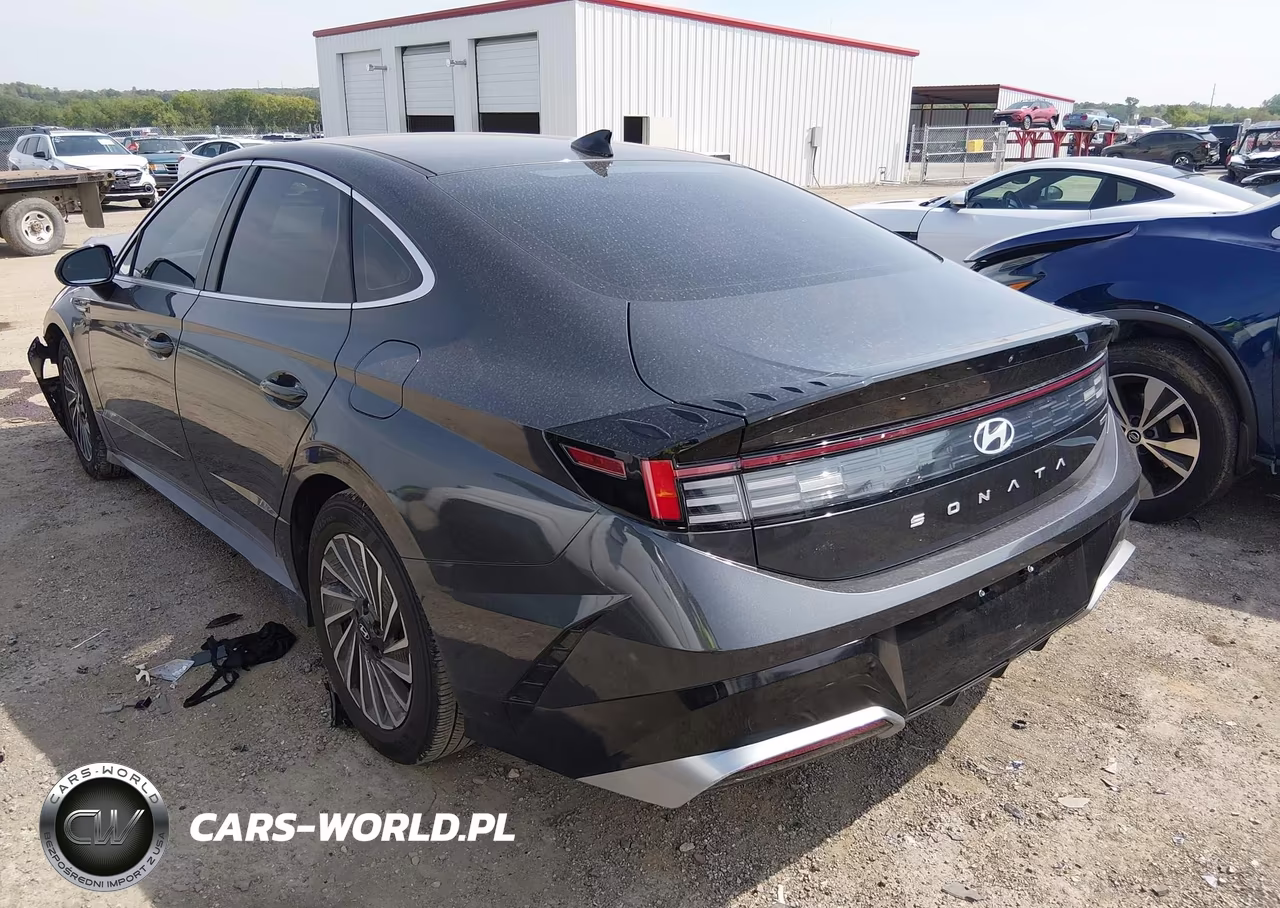 2025 Hyundai Sonata Hybrid Sel VIN:KMHL34JJ7SA124245 - 3