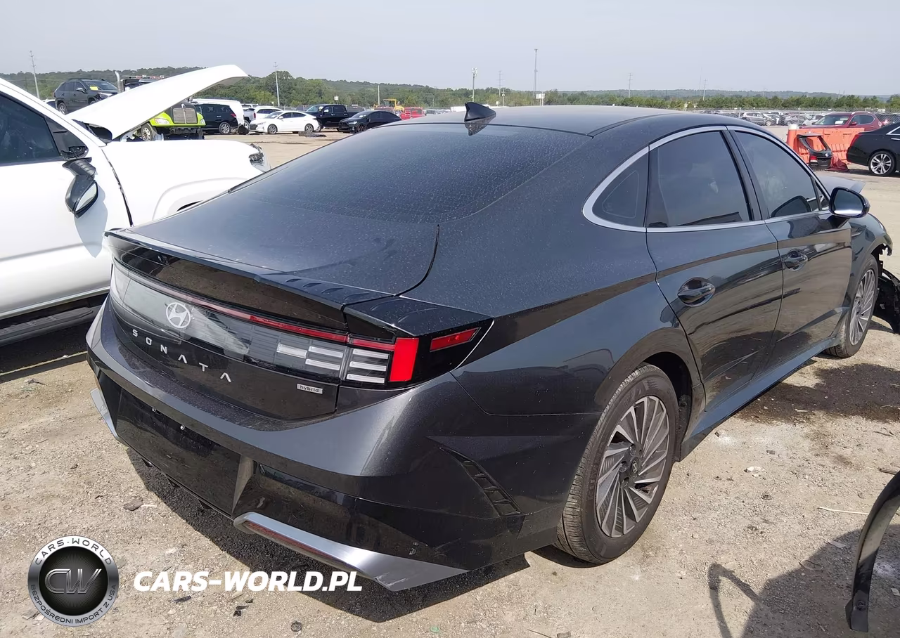 2025 Hyundai Sonata Hybrid Sel VIN:KMHL34JJ7SA124245 - 4