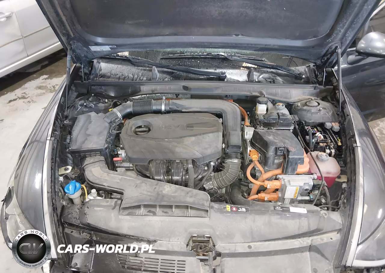 2022 Hyundai Sonata Hybrid Blue VIN:KMHL24JJ5NA042893 - 10
