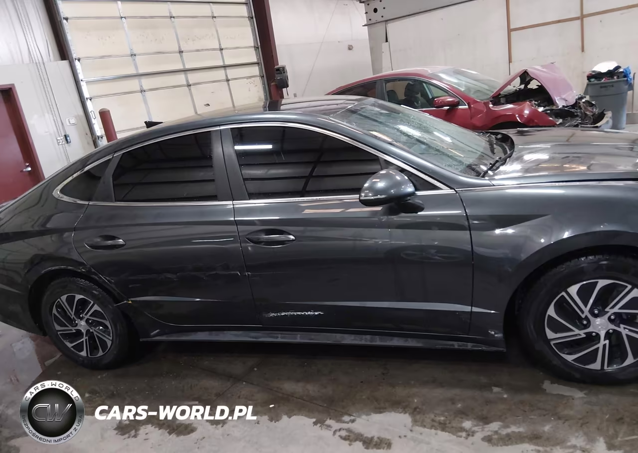 2022 Hyundai Sonata Hybrid Blue VIN:KMHL24JJ5NA042893 - 14