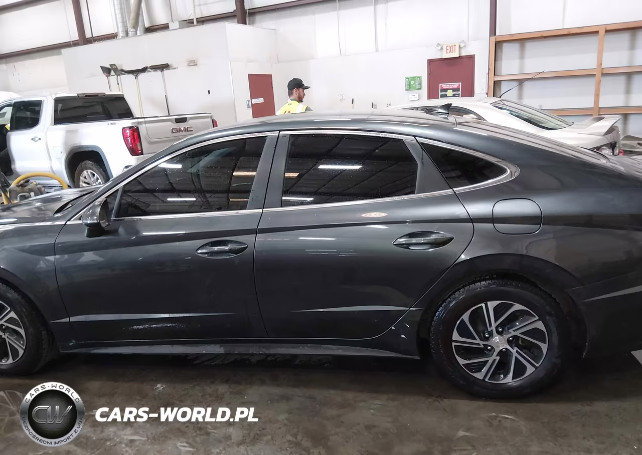 2022 Hyundai Sonata Hybrid Blue VIN:KMHL24JJ5NA042893 - 15