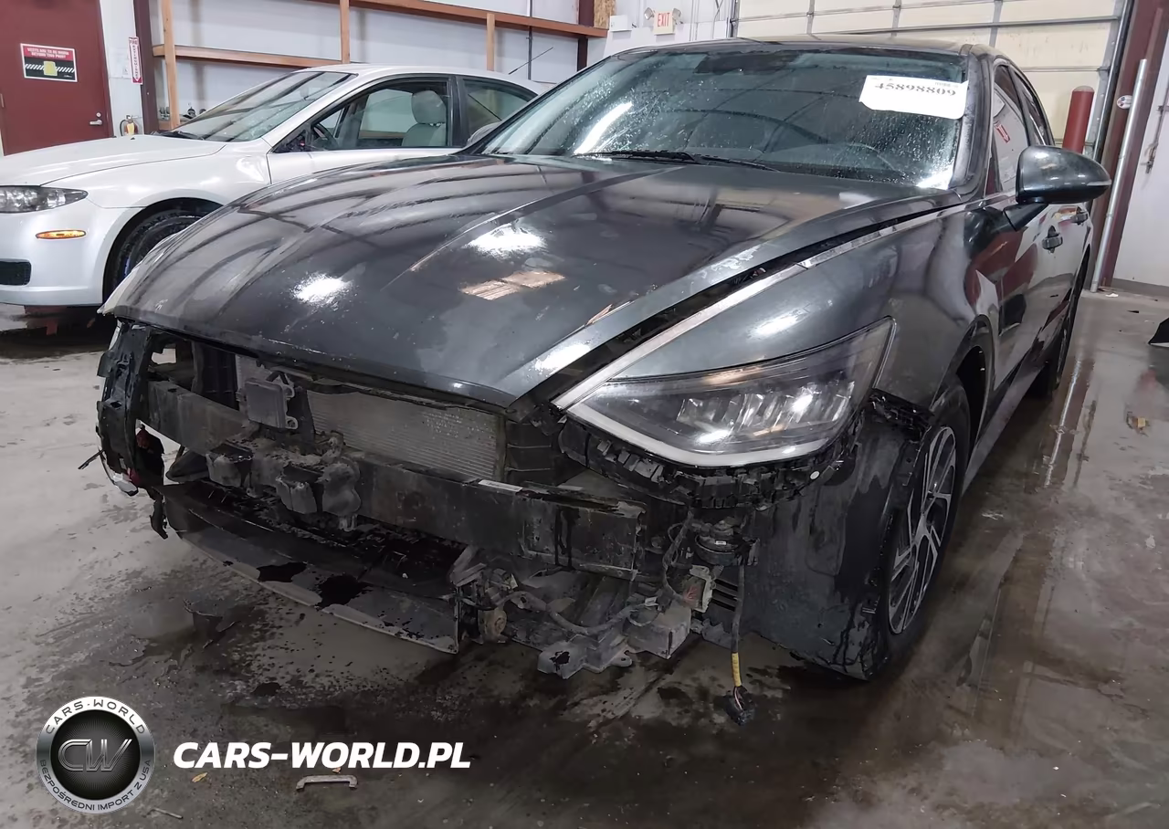 2022 Hyundai Sonata Hybrid Blue VIN:KMHL24JJ5NA042893 - 18