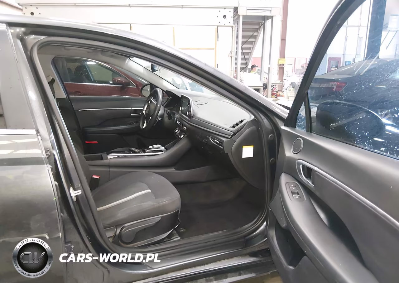 2022 Hyundai Sonata Hybrid Blue VIN:KMHL24JJ5NA042893 - 5