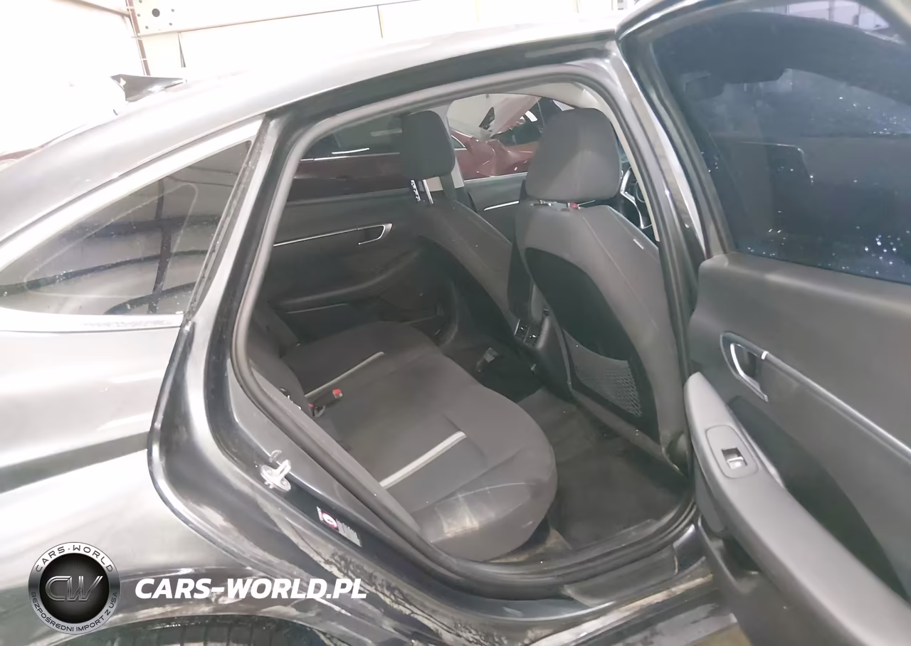 2022 Hyundai Sonata Hybrid Blue VIN:KMHL24JJ5NA042893 - 8