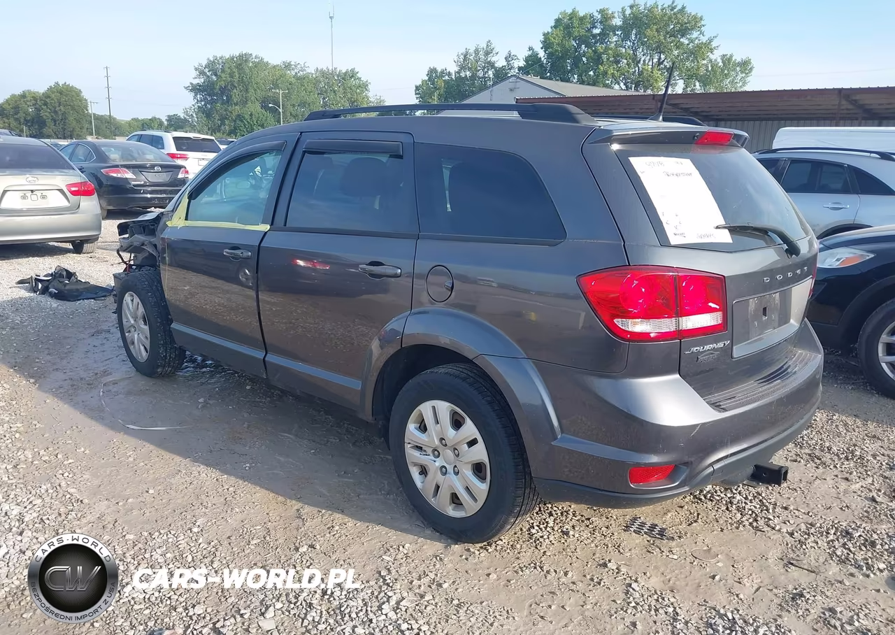 2019 Dodge Journey Se VIN:3C4PDCBB6KT707726 - 3