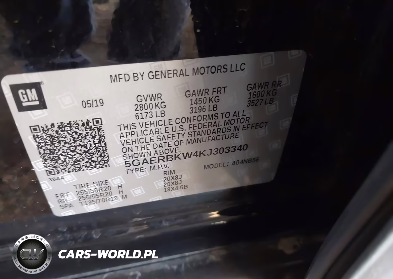 2019 Buick Enclave Fwd Essence VIN:5GAERBKW4KJ303340 - 9