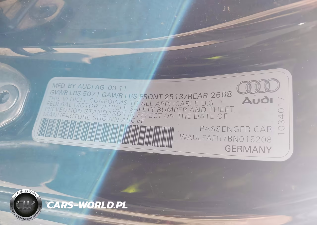 2011 Audi A5 2.0T Premium VIN:WAULFAFH7BN015208 - 9