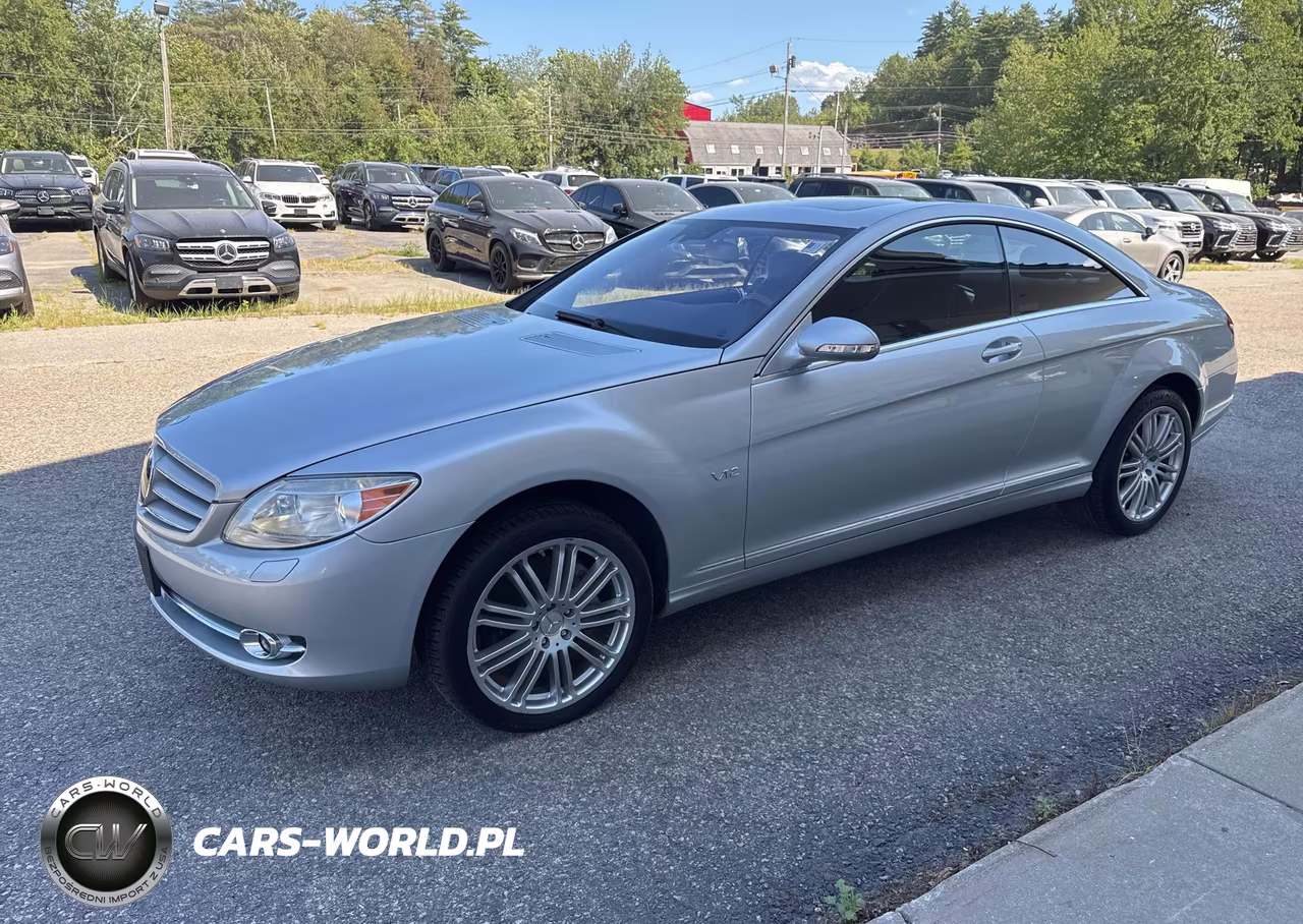 2008 Mercedes-Benz Cl 600 VIN:WDDEJ76X28A017815 - 2