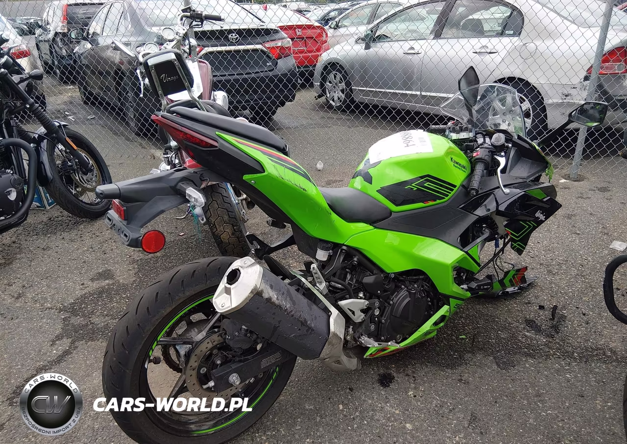2024 Kawasaki Ex500 A VIN:ML5EXGJ18RDA31064 - 4