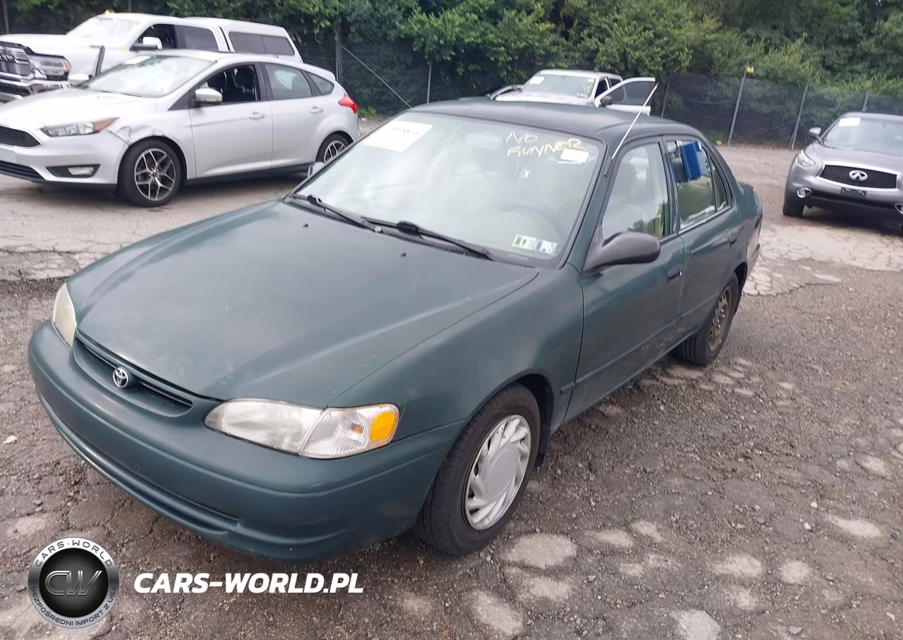 2000 Toyota Corolla Ce VIN:2T1BR12E6YC272213 - 2