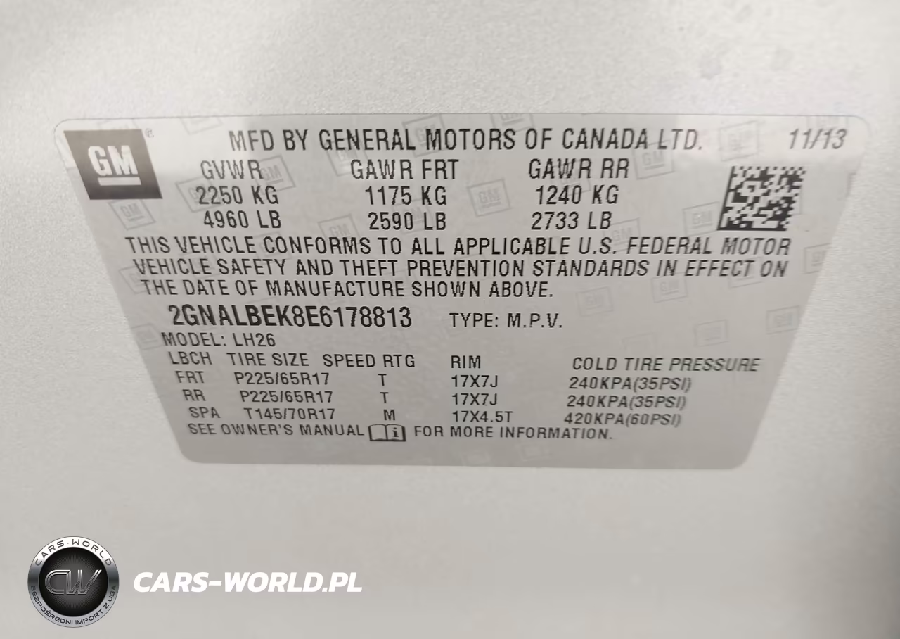 2014 Chevrolet Equinox Lt VIN:2GNALBEK8E6178813 - 9