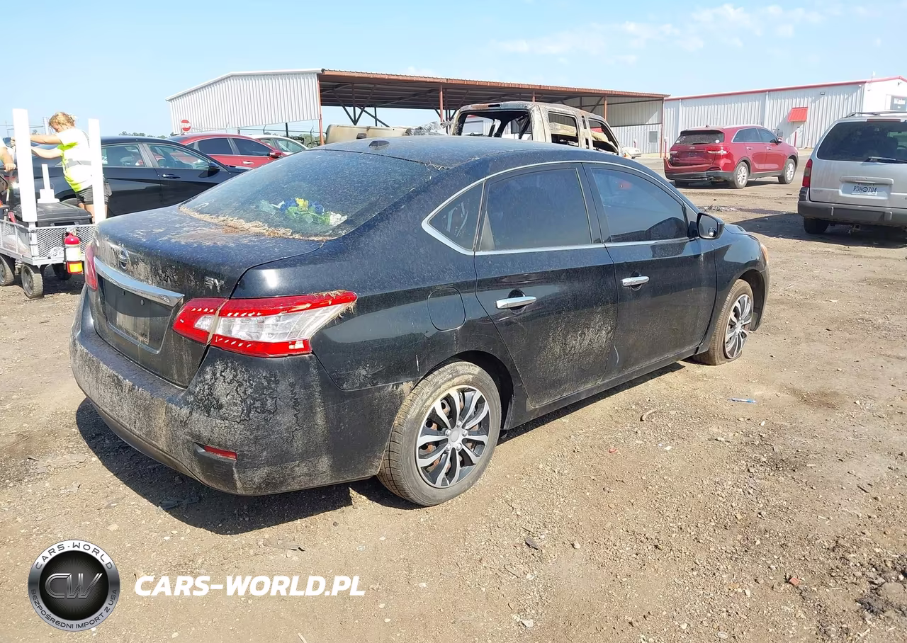 2015 Nissan Sentra Fe+ S-S-Sl-Sr-Sv VIN:3N1AB7AP9FL646767 - 4