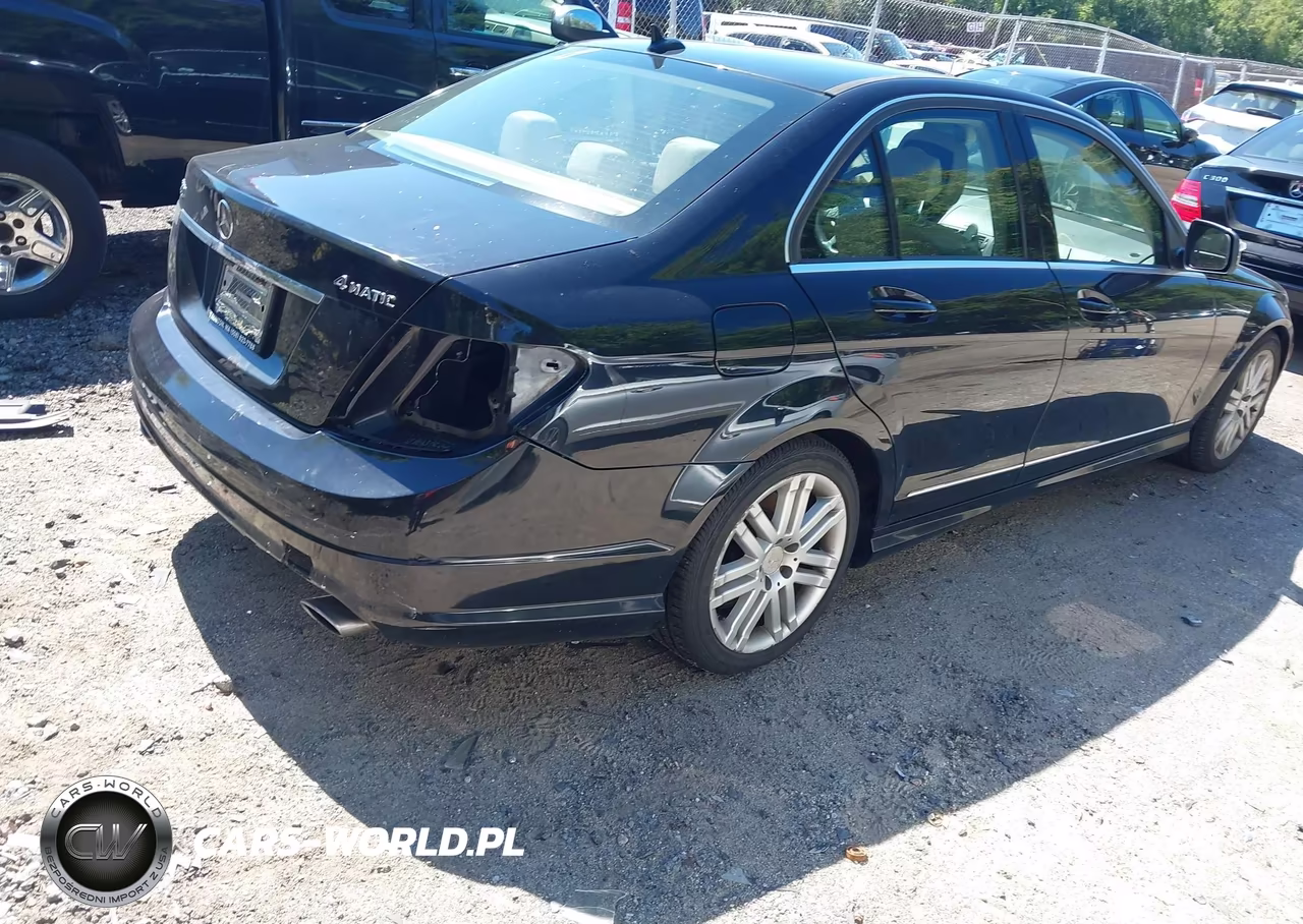 2009 Mercedes-Benz C 300 Luxury 4Matic-Sport 4Matic VIN:WDDGF81X39F276860 - 4