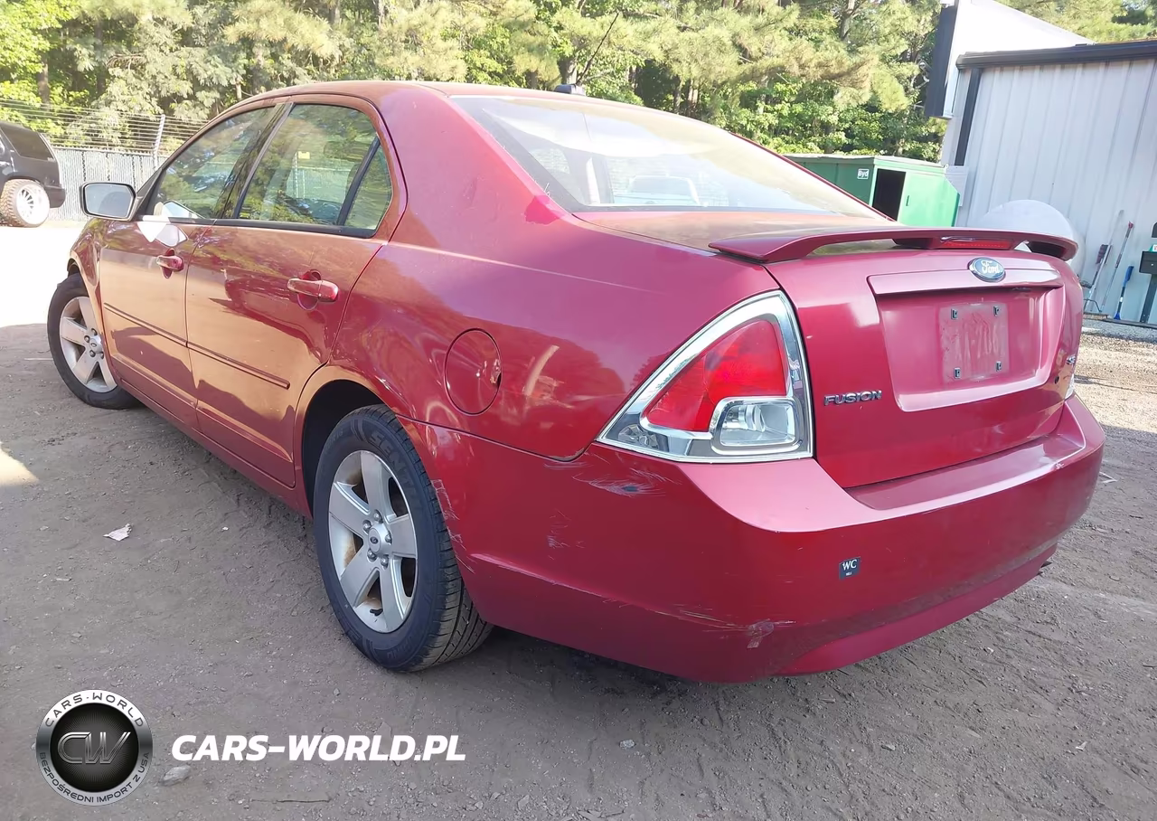 2009 Ford Fusion Se VIN:3FAHP07Z59R138459 - 3