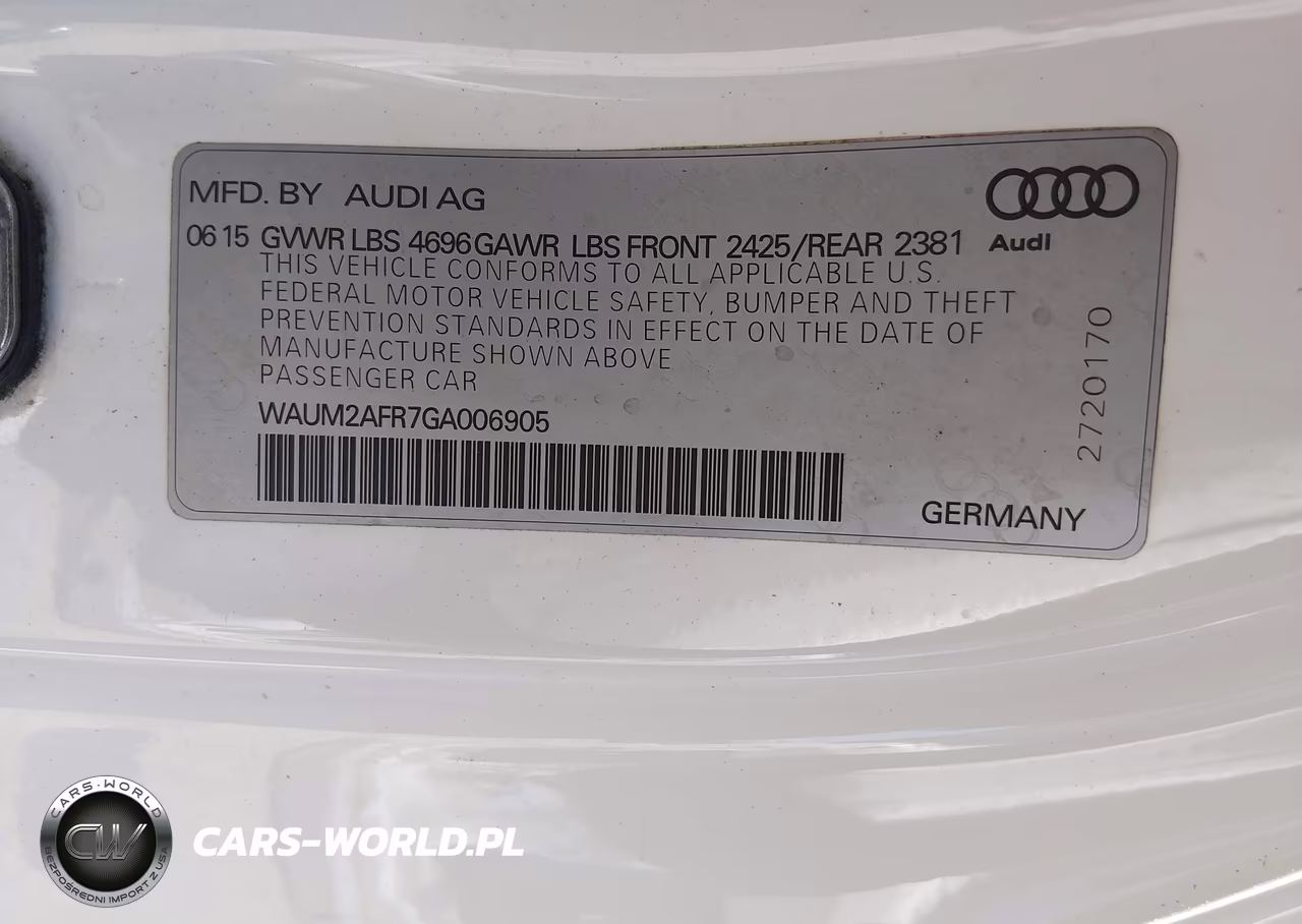 2016 Audi A5 2.0T Premium VIN:WAUM2AFR7GA006905 - 9