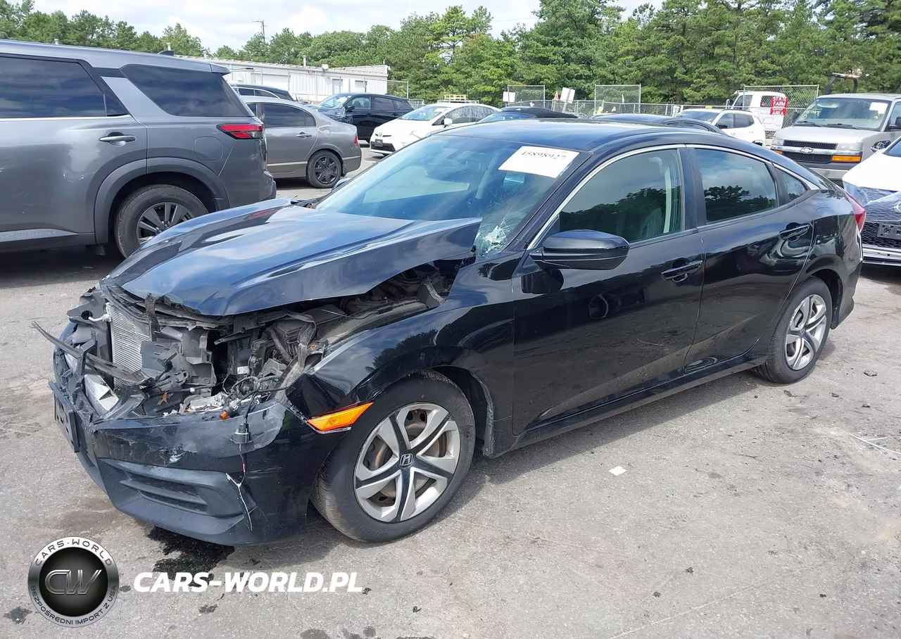 2016 Honda Civic Lx VIN:2HGFC2F58GH532782 - 2