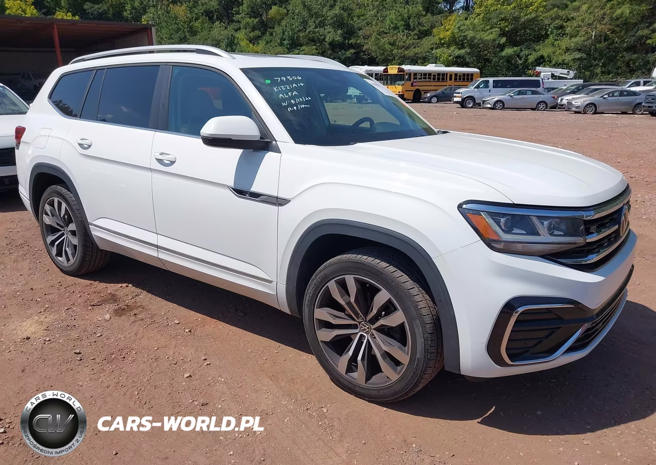 2021 Volkswagen Atlas 3.6L V6 Sel R-Line VIN:1V2CR2CA6MC553970 - 1