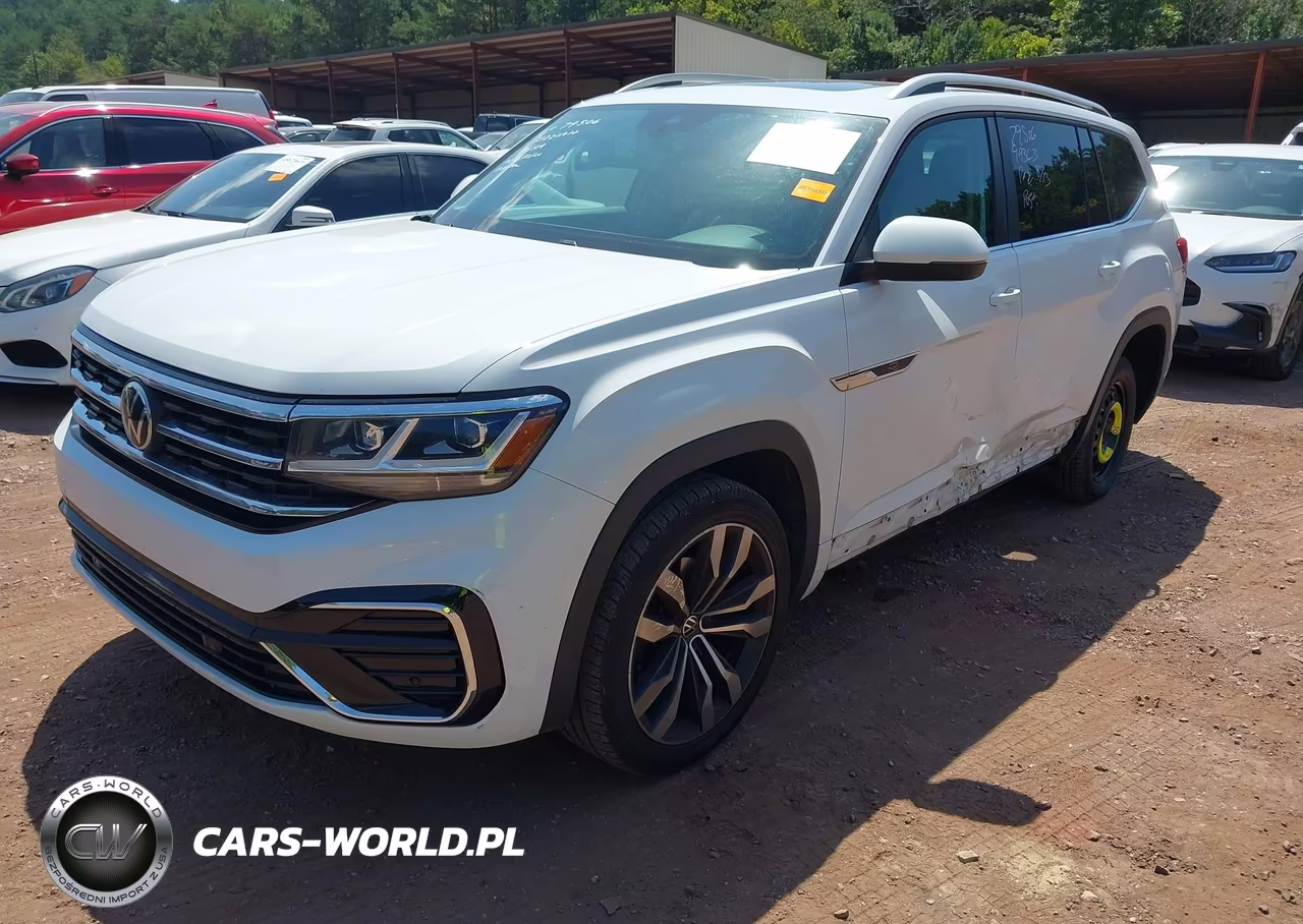 2021 Volkswagen Atlas 3.6L V6 Sel R-Line VIN:1V2CR2CA6MC553970 - 2