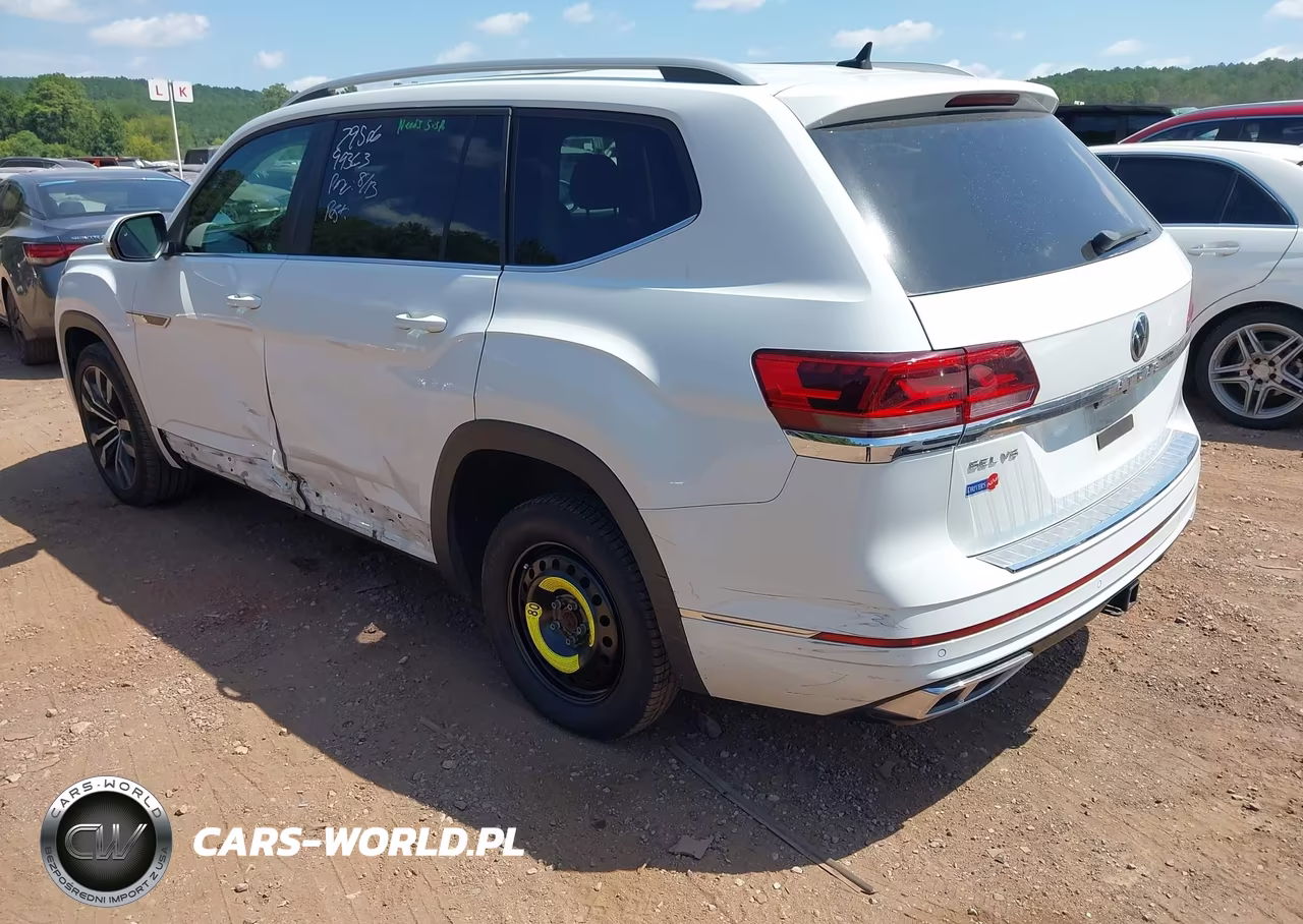2021 Volkswagen Atlas 3.6L V6 Sel R-Line VIN:1V2CR2CA6MC553970 - 3