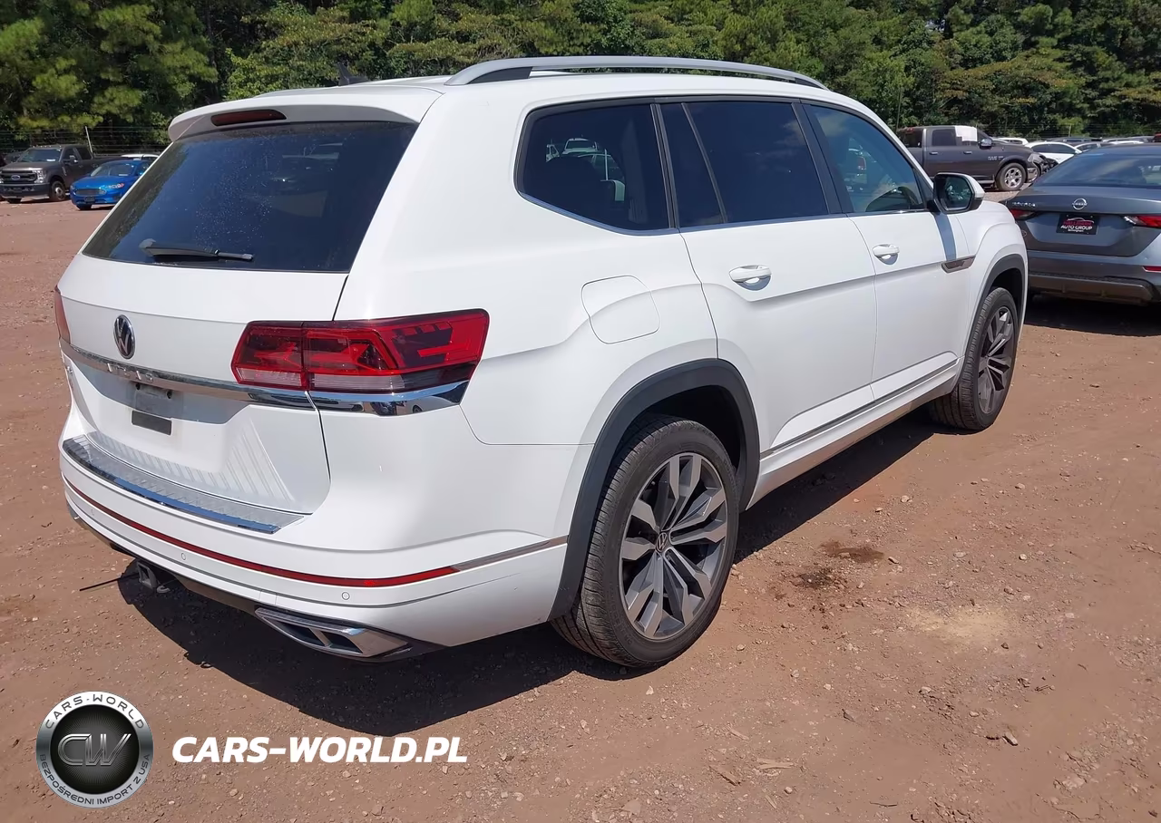2021 Volkswagen Atlas 3.6L V6 Sel R-Line VIN:1V2CR2CA6MC553970 - 4