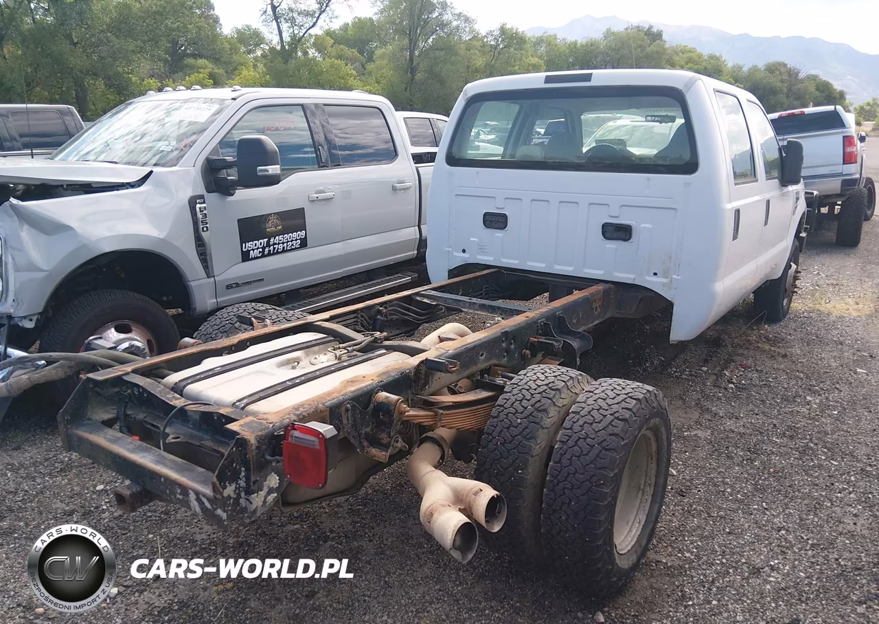 2008 Ford F-350 Chassis Lariat-Xl-Xlt VIN:1FDWW37R68ED51455 - 4