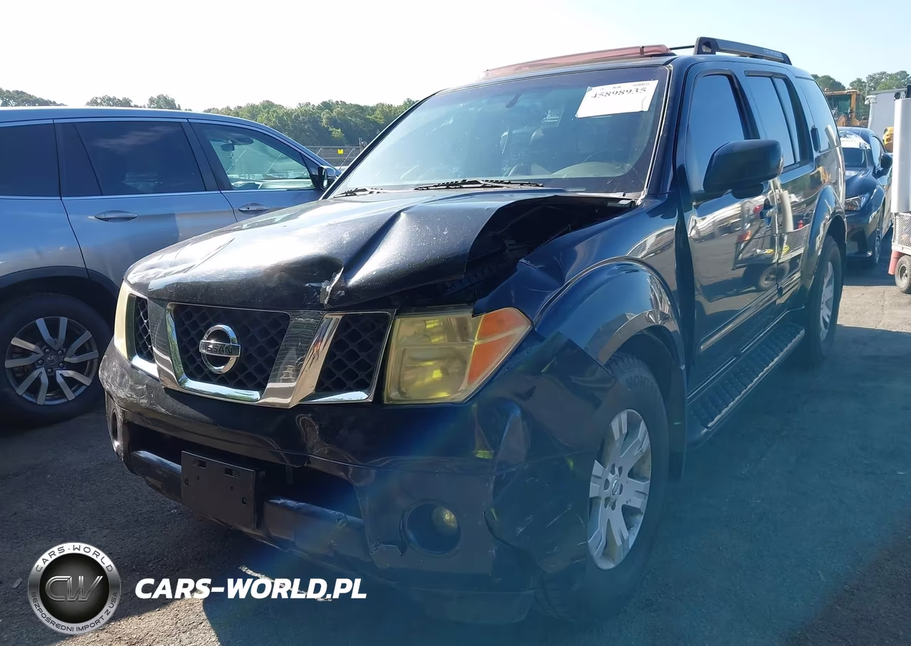 2005 Nissan Pathfinder Le VIN:5N1AR18U35C741140 - 2
