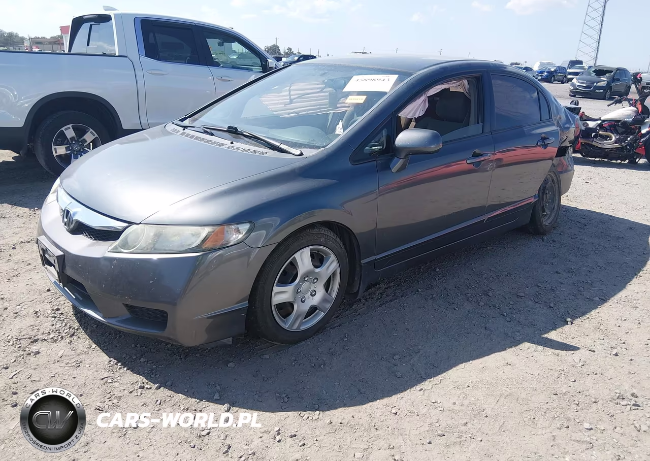 2010 Honda Civic Lx VIN:2HGFA1F51AH535711 - 2