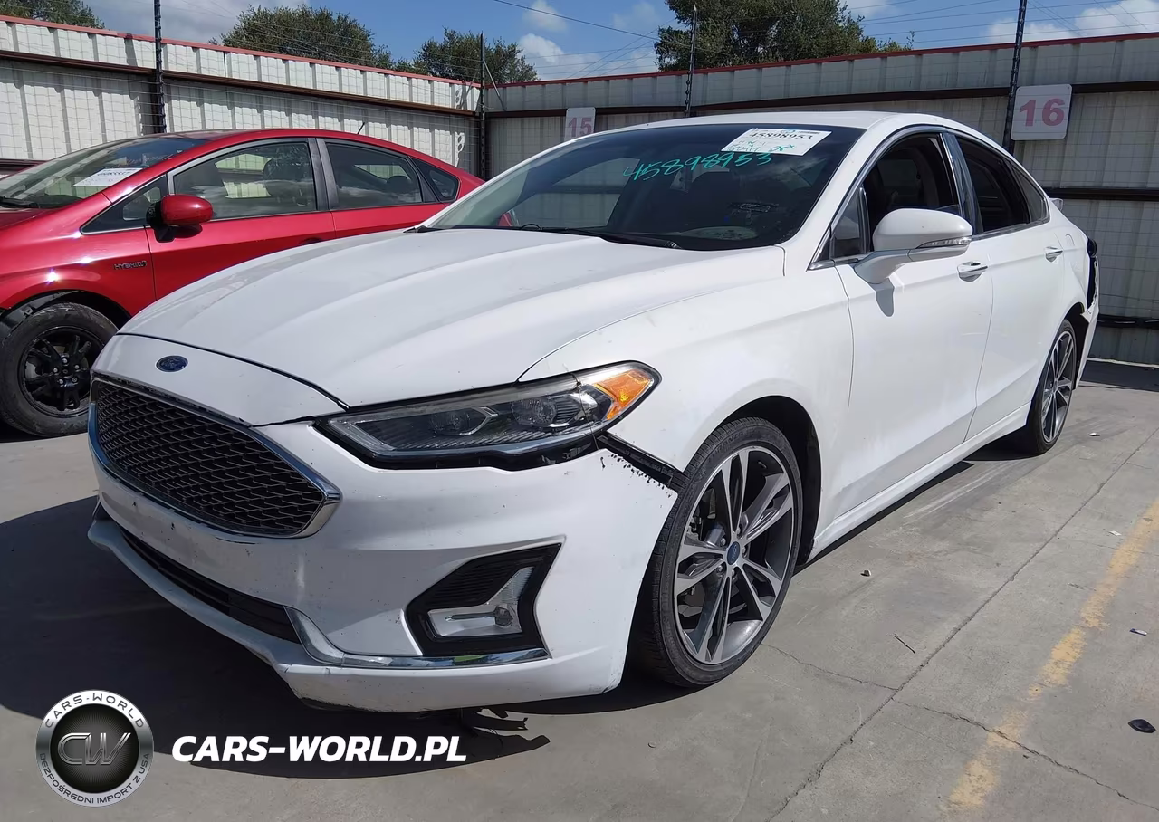 2019 Ford Fusion Titanium VIN:3FA6P0D90KR140928 - 2