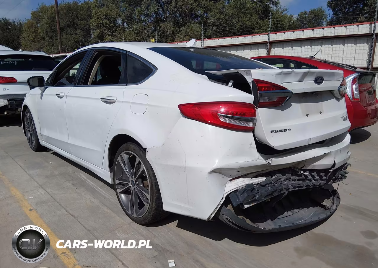 2019 Ford Fusion Titanium VIN:3FA6P0D90KR140928 - 3
