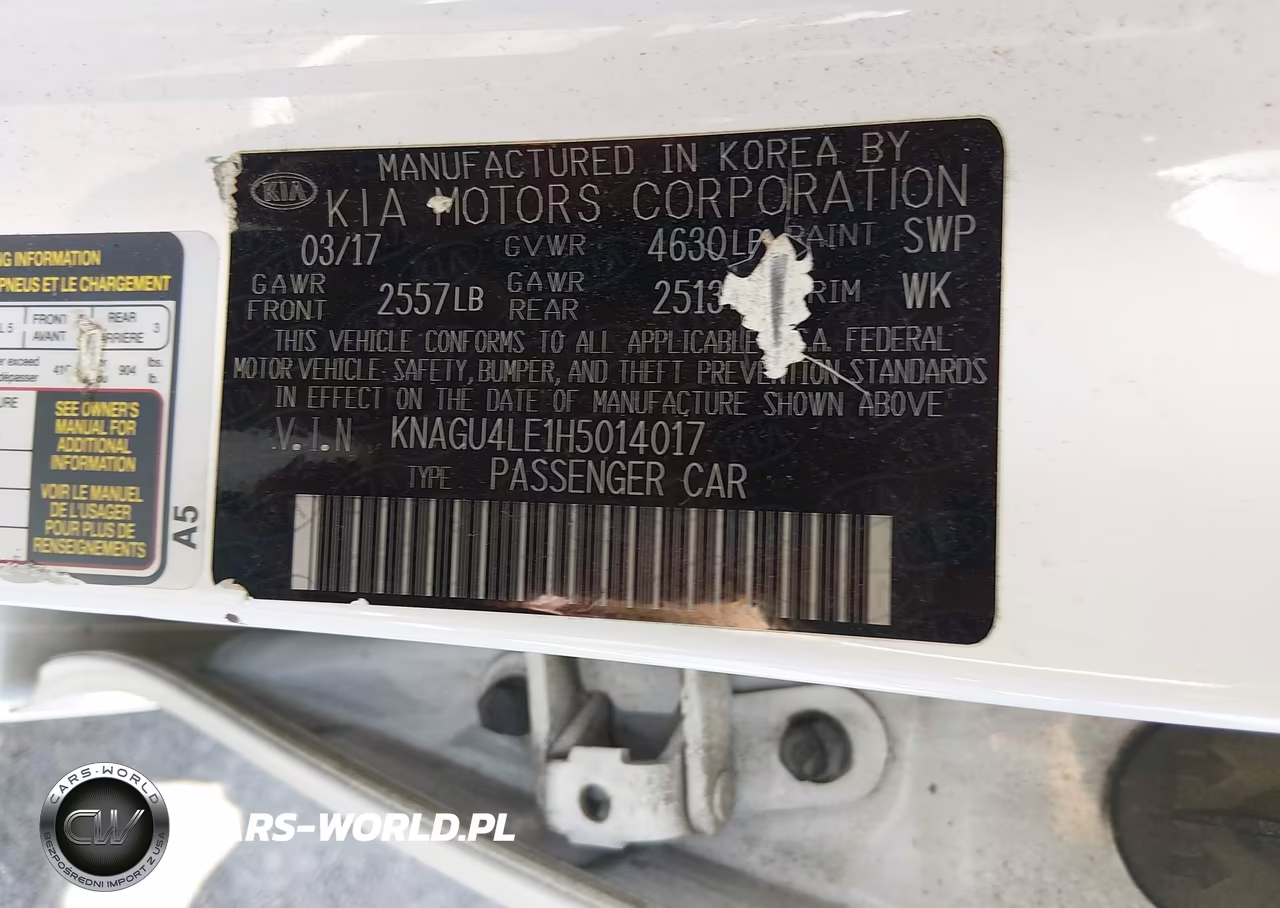 2017 Kia Optima Hybrid Ex VIN:KNAGU4LE1H5014017 - 9