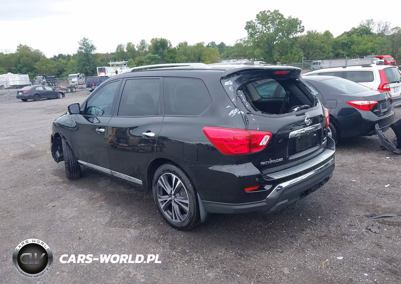 2017 Nissan Pathfinder Platinum VIN:5N1DR2MM2HC664421 - 3