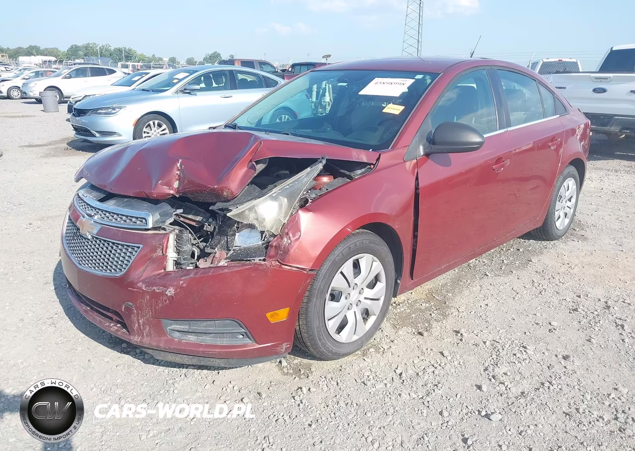 2012 Chevrolet Cruze Ls VIN:1G1PC5SH7C7400714 - 2