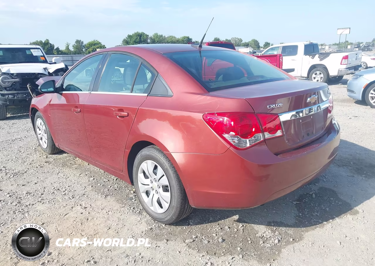 2012 Chevrolet Cruze Ls VIN:1G1PC5SH7C7400714 - 3
