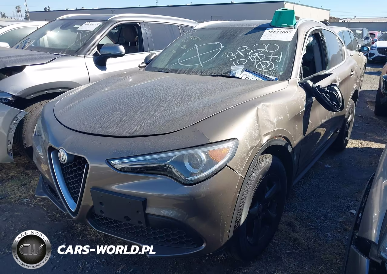 2019 Alfa Romeo Stelvio Rwd VIN:ZASPAJAN5K7C37080 - 2
