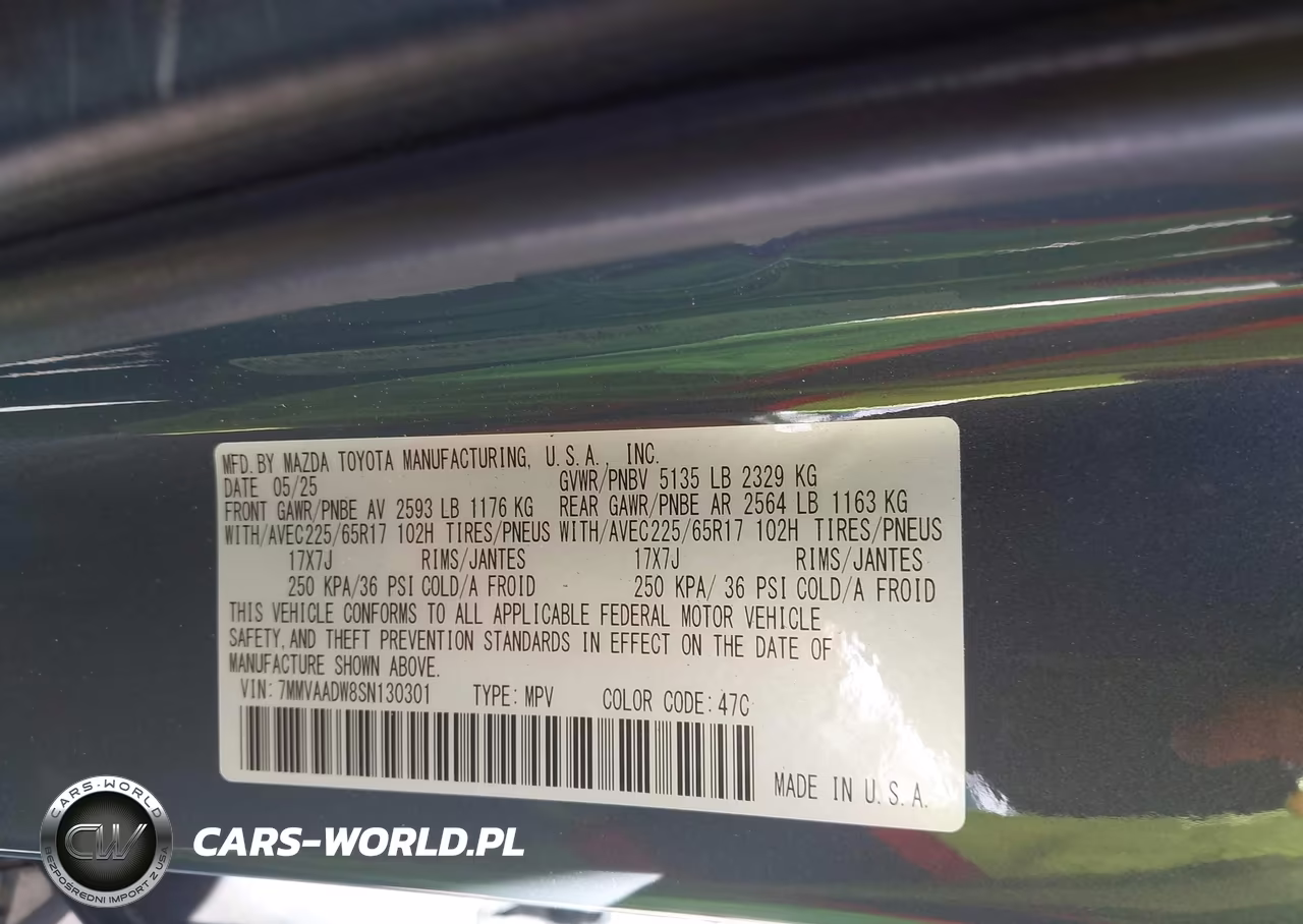 2025 Mazda Cx-50 Hybrid Premium Package VIN:7MMVAADW8SN130301 - 9