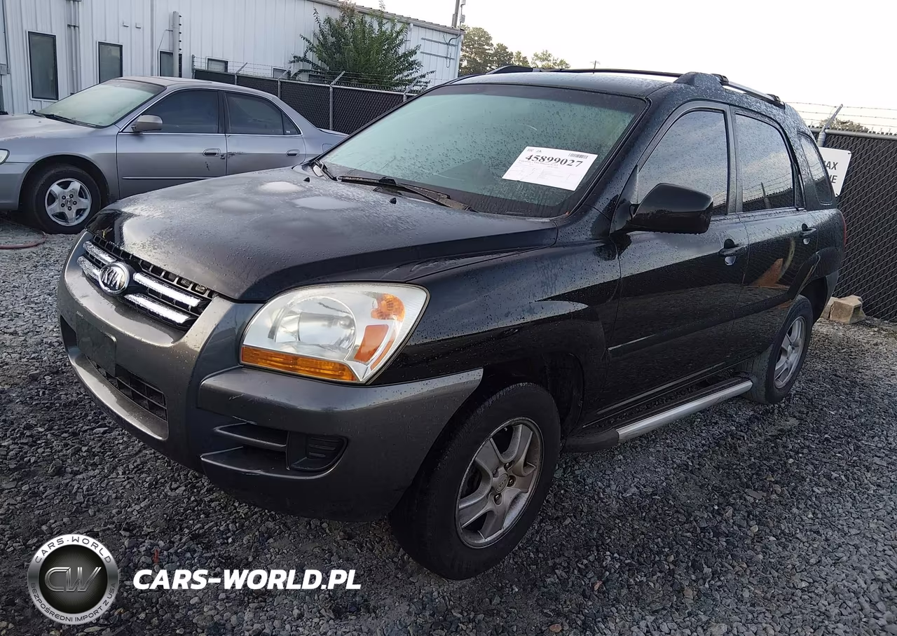 2008 Kia Sportage Lx VIN:KNDJF724187549172 - 2