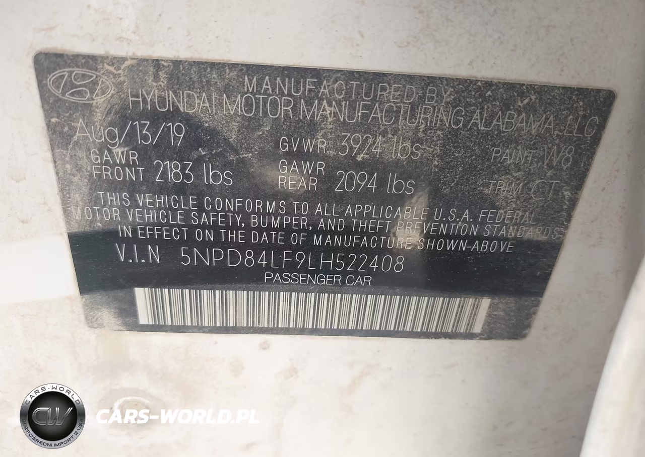 2020 Hyundai Elantra Sel VIN:5NPD84LF9LH522408 - 9