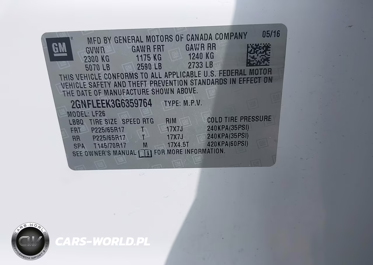2016 Chevrolet Equinox Ls VIN:2GNFLEEK3G6359764 - 9