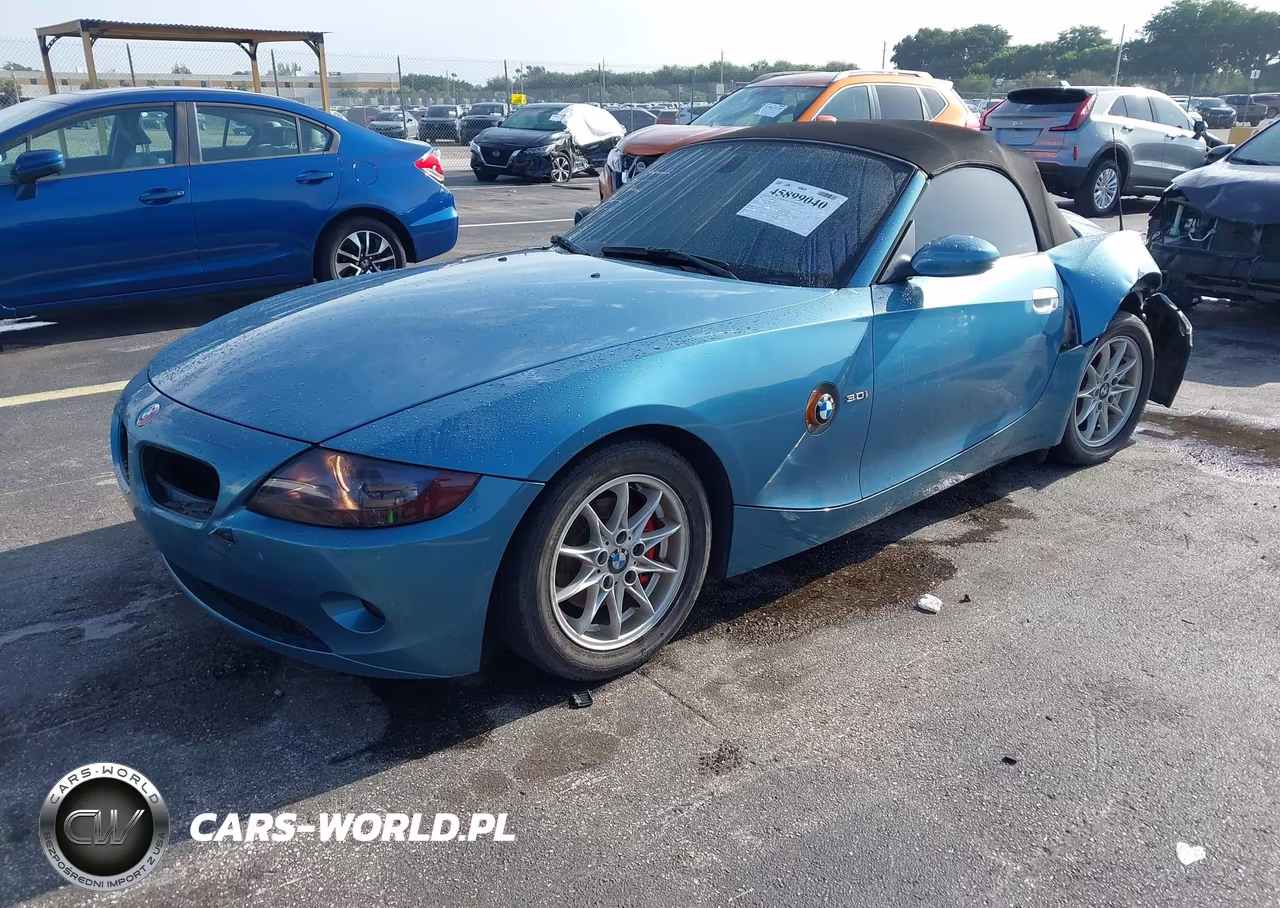 2003 BMW Z4 3.0I VIN:4USBT53473LU04275 - 2