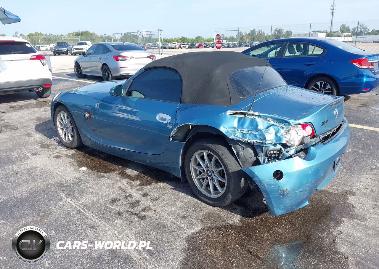 2003 BMW Z4 3.0I VIN:4USBT53473LU04275 - 3