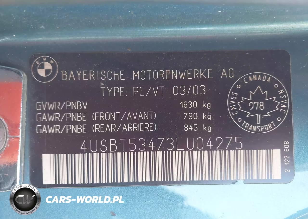 2003 BMW Z4 3.0I VIN:4USBT53473LU04275 - 9