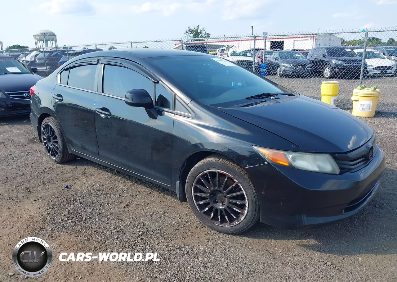 2012 Honda Civic Lx VIN:19XFB2F53CE346039 - 12