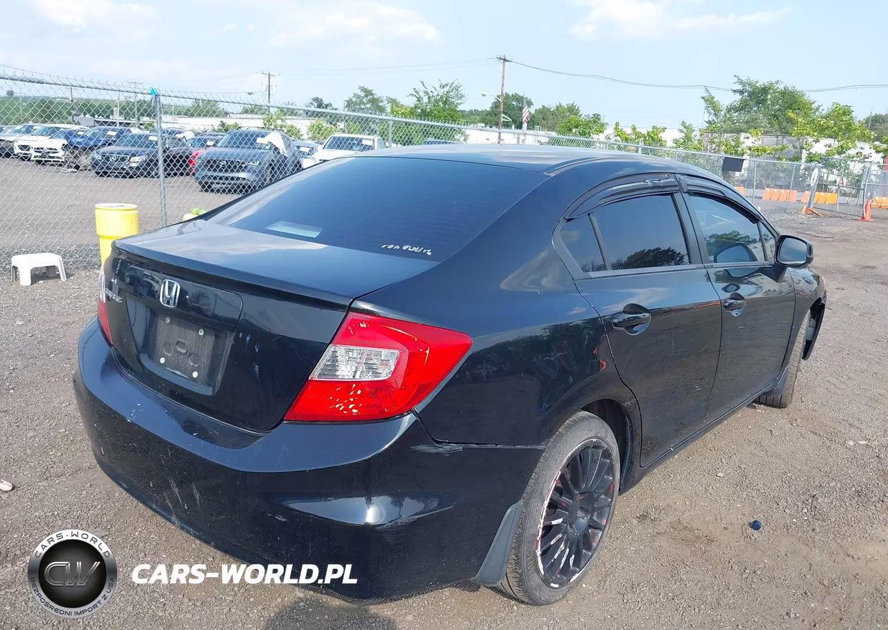 2012 Honda Civic Lx VIN:19XFB2F53CE346039 - 13